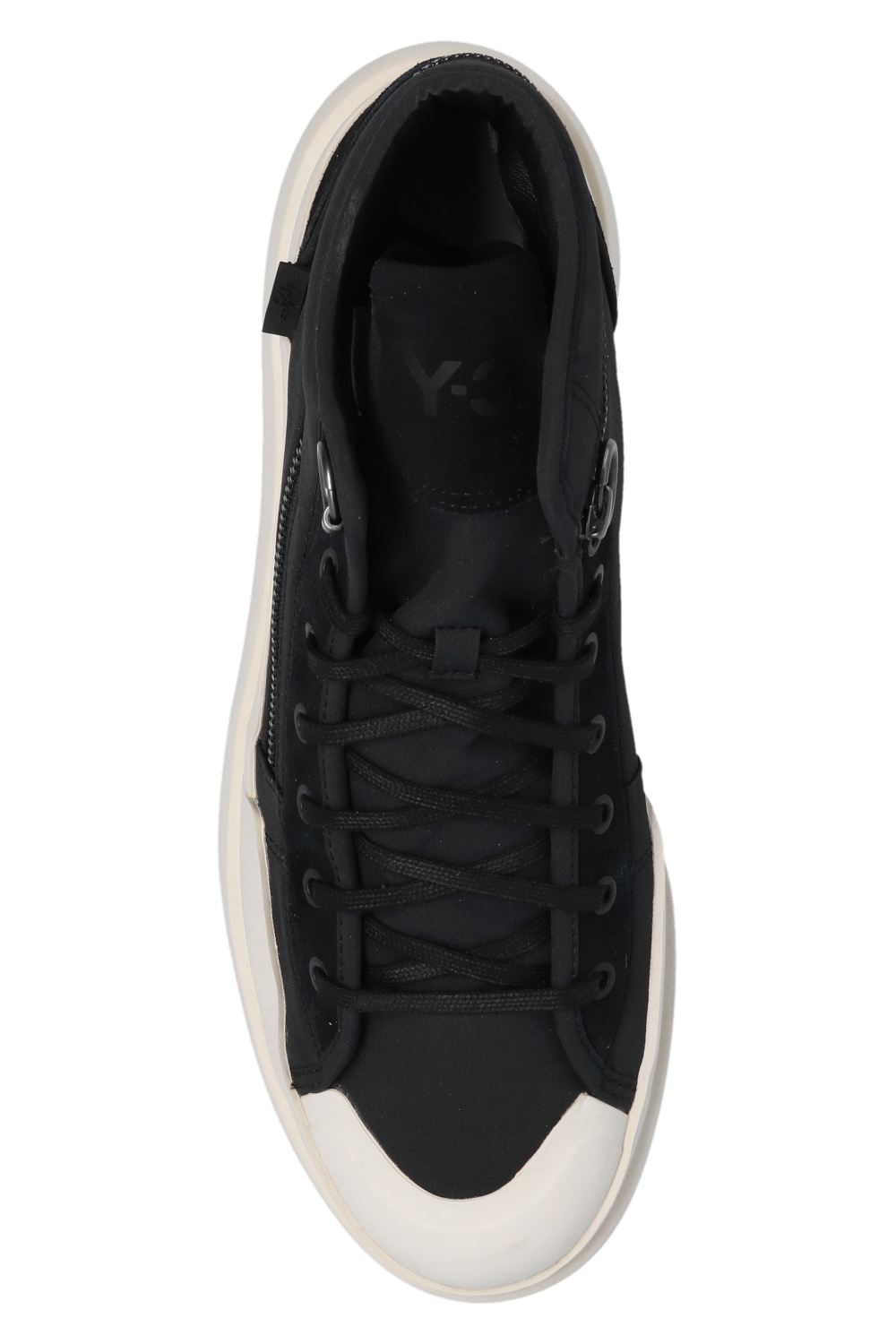 Black 'Ajatu Court High' high-top sneakers Y-3 Yohji Yamamoto